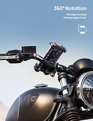 Lamicall 4.7–6.8 Inch Motorcycle Phone Mount