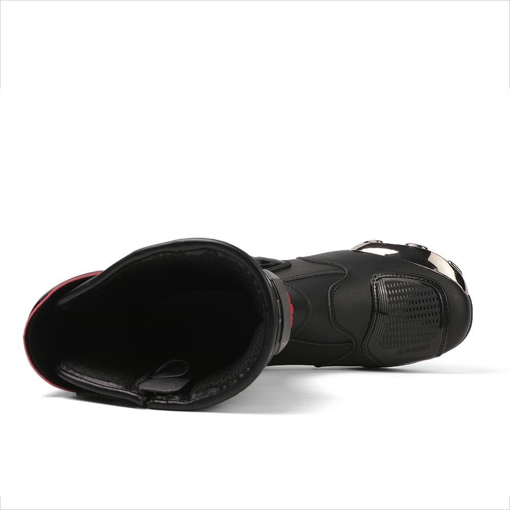 Zeozoom Protective Leather Riding Boots