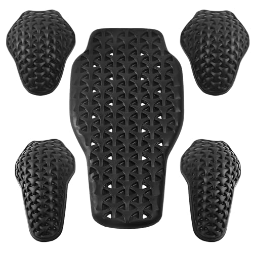 5-Piece Motorcycle Jacket Armor Insert Set