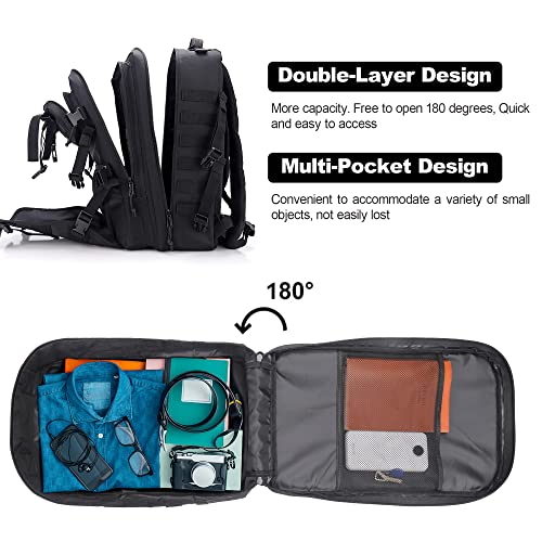 Youngoa 45L Motorcycle Helmet Backpack