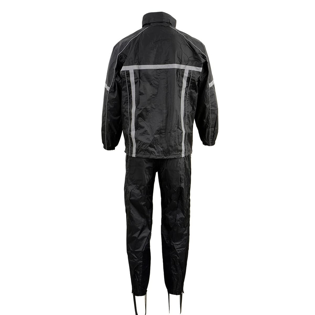 Milwaukee Leather Hi-Vis Motorcycle Rain Suit