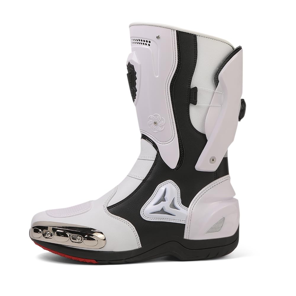 Zeozoom Protective Leather Riding Boots