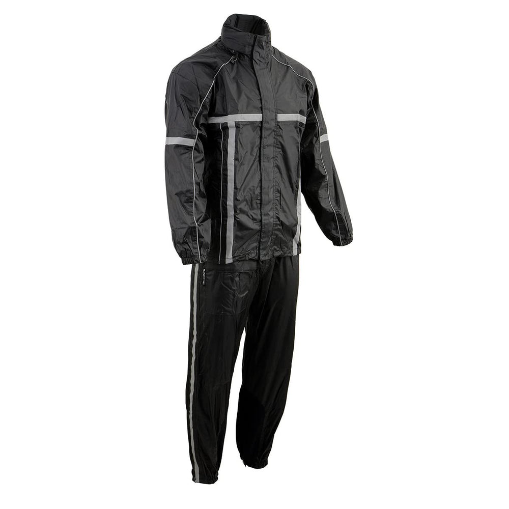 Milwaukee Leather Hi-Vis Motorcycle Rain Suit