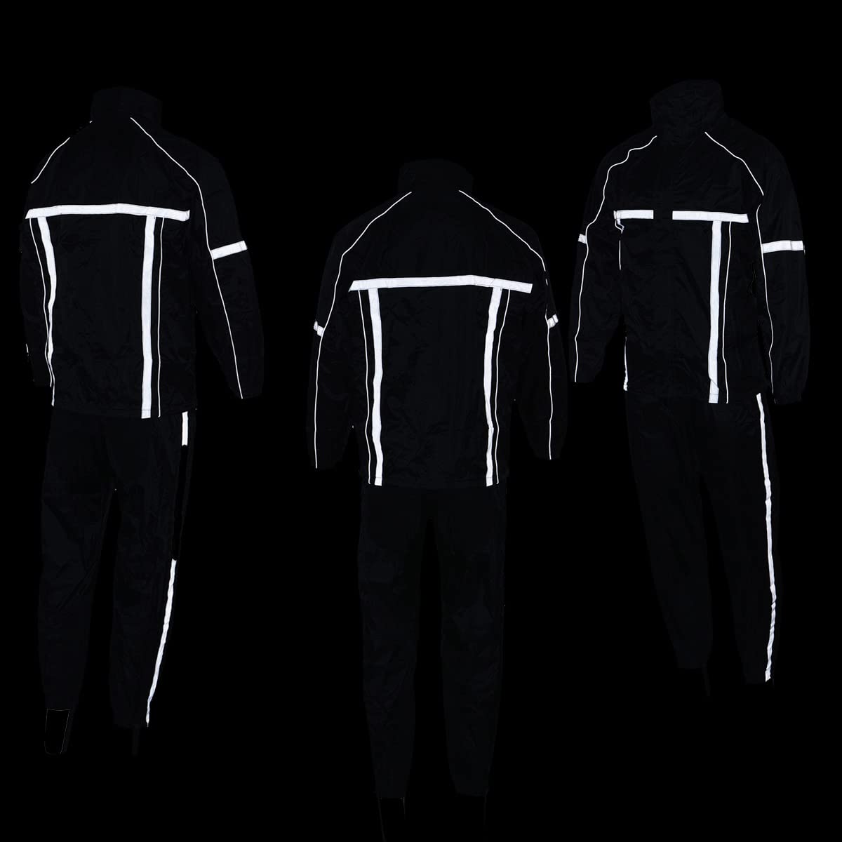 Milwaukee Leather Hi-Vis Motorcycle Rain Suit