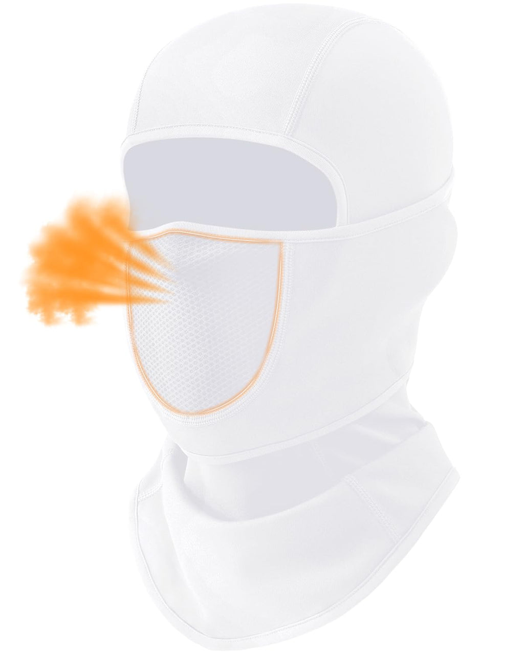 Movable-Face Fleece Motorcycle Balaclava