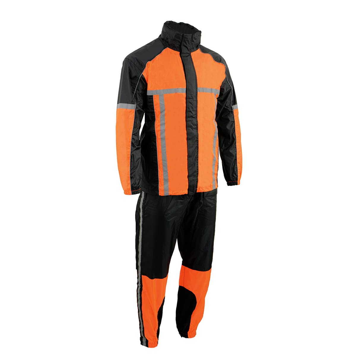 Milwaukee Leather Hi-Vis Motorcycle Rain Suit