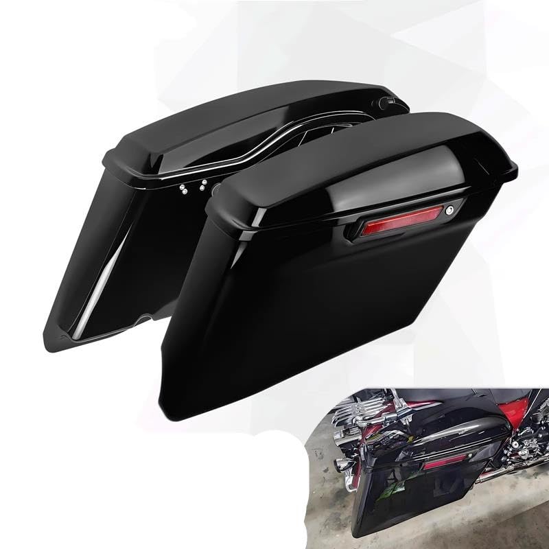 Touring Stretched Motorcycle Saddlebags