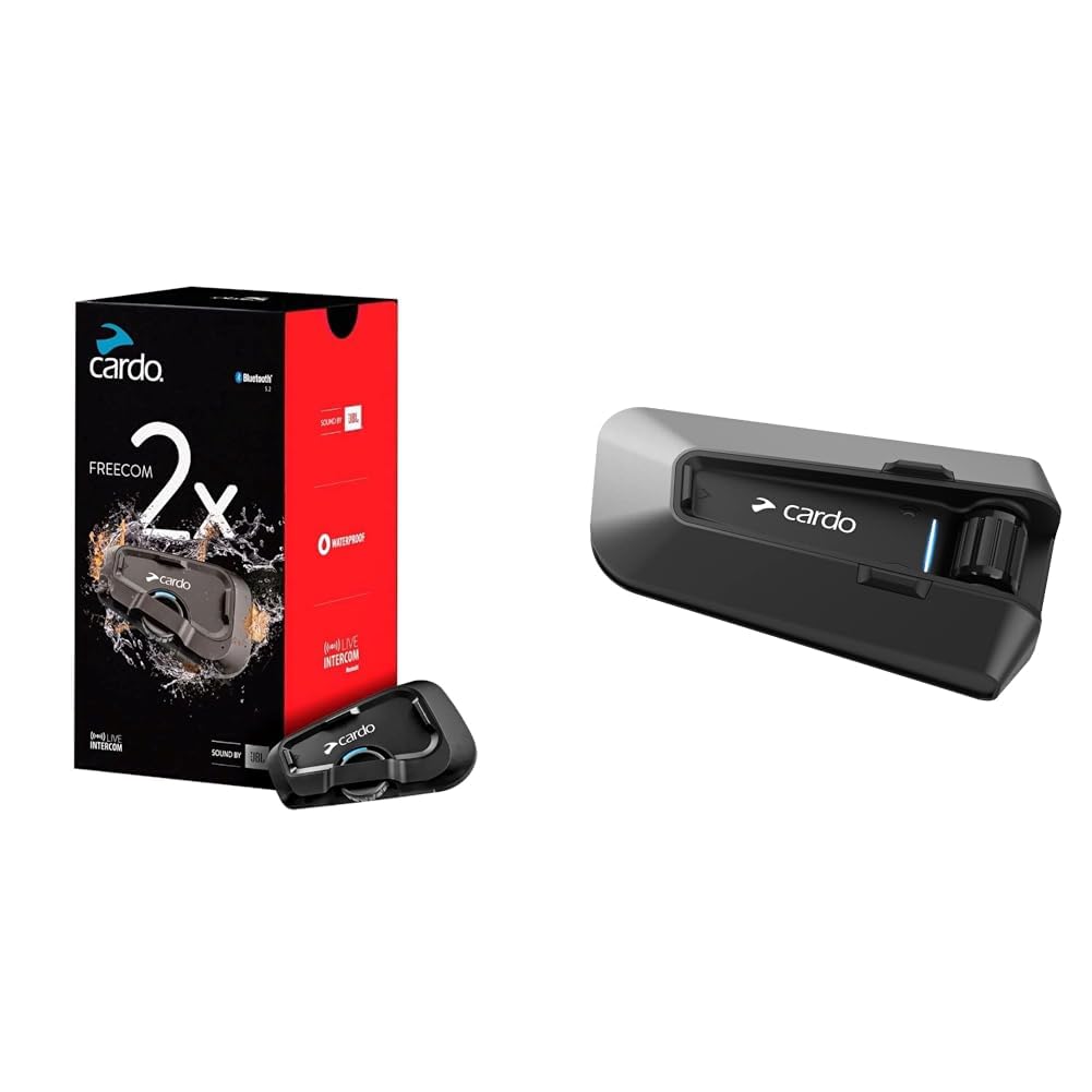 Cardo FREECOM 2X and PACKTALK Edge Bundle