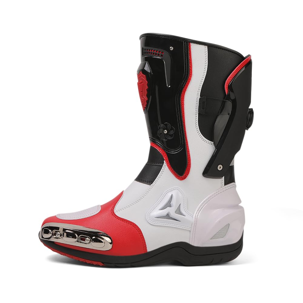 Zeozoom Protective Leather Riding Boots