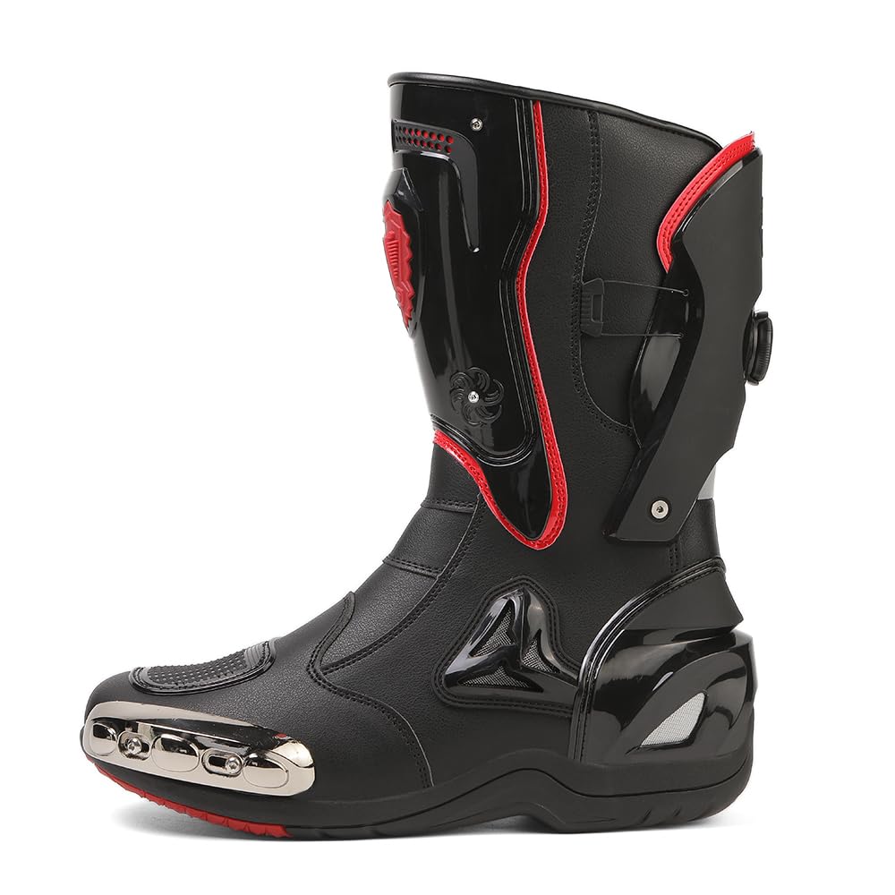 Zeozoom Protective Leather Riding Boots
