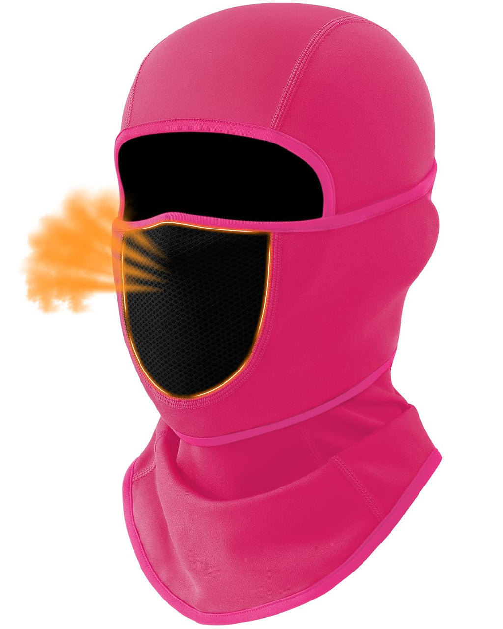 Movable-Face Fleece Motorcycle Balaclava