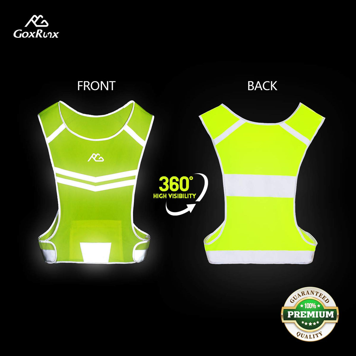 Lightweight Reflective Motorcycle Vest