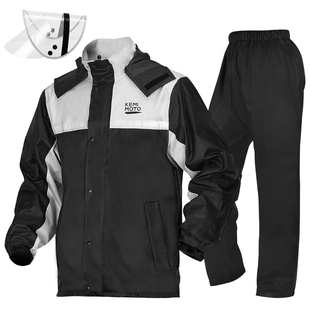KEMIMOTO Waterproof Motorcycle Rain Suit