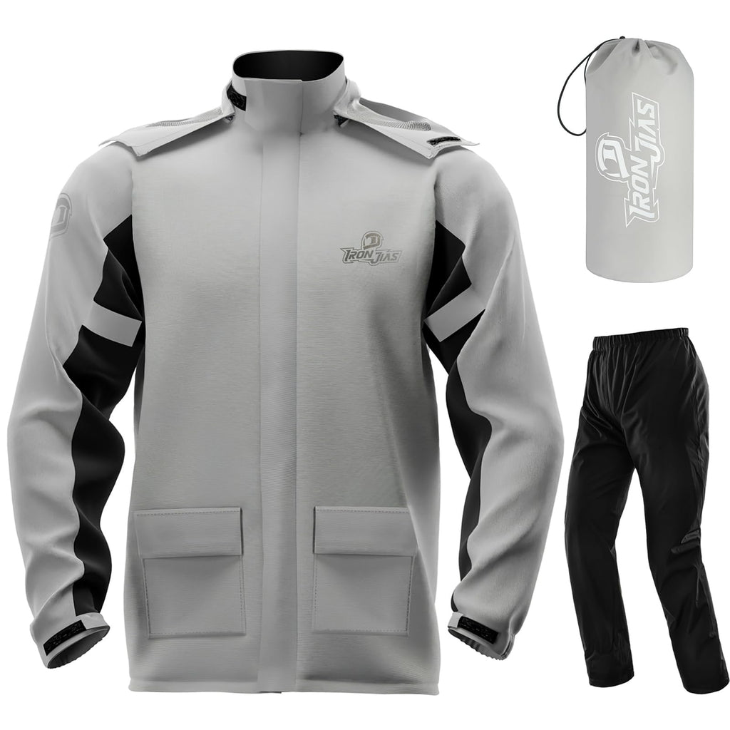 IRON JIA’S Waterproof Motorcycle Rain Suit
