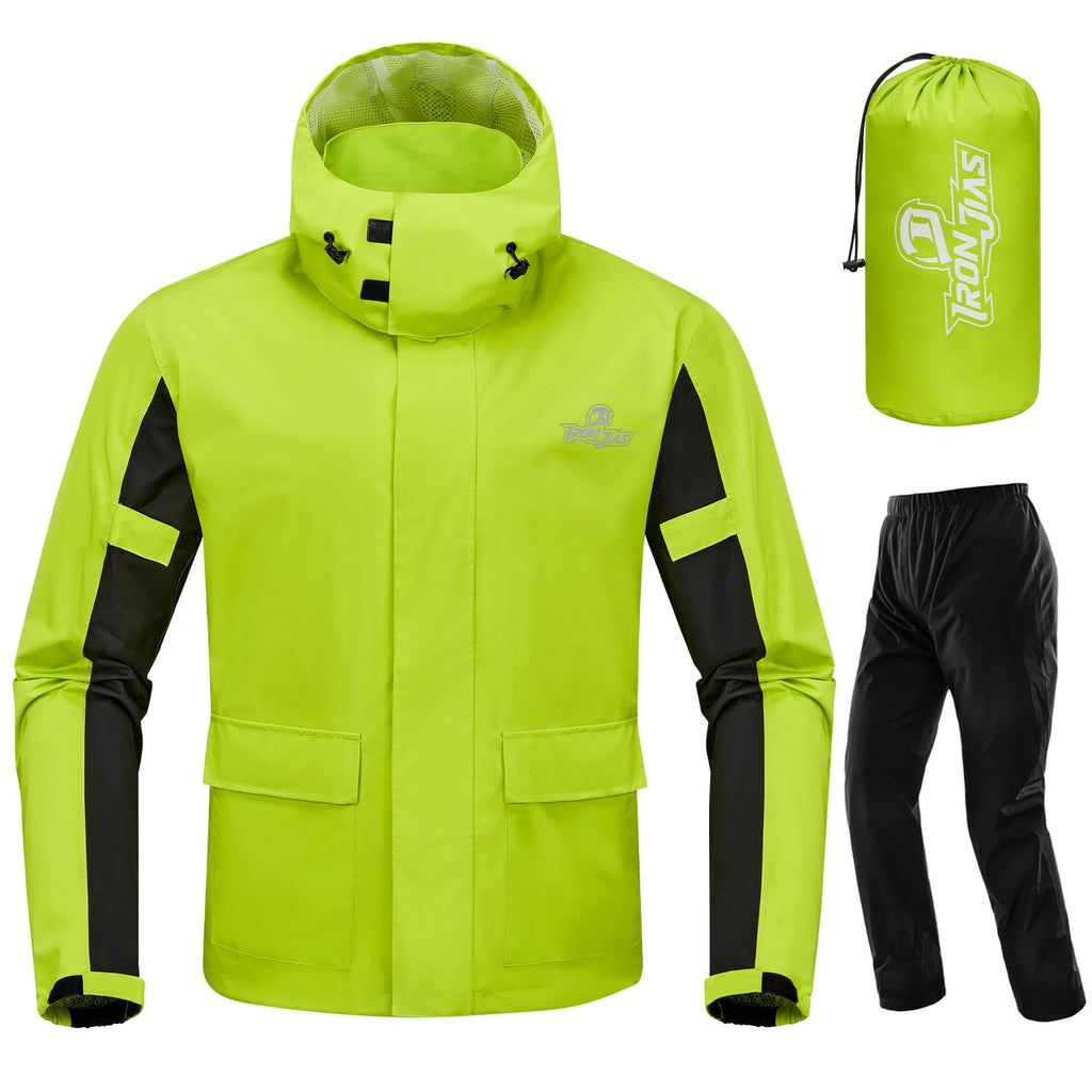 IRON JIA’S Waterproof Motorcycle Rain Suit