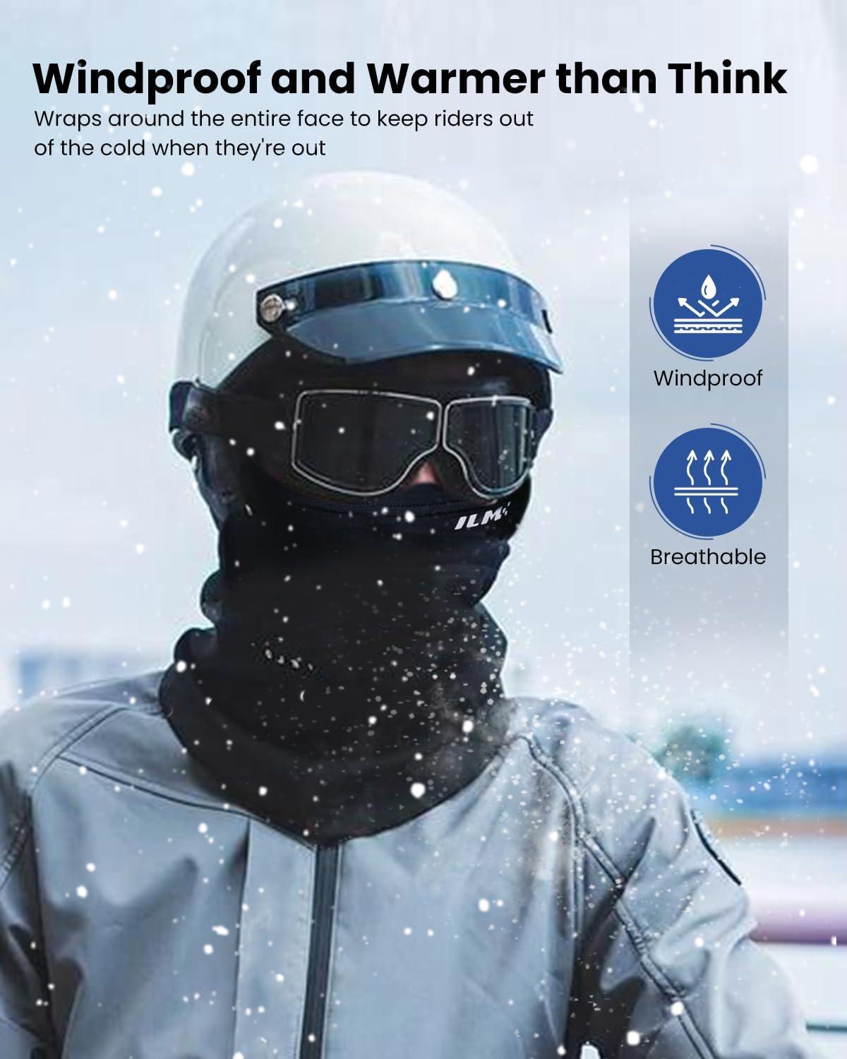 ILM Stretch Motorcycle Balaclava