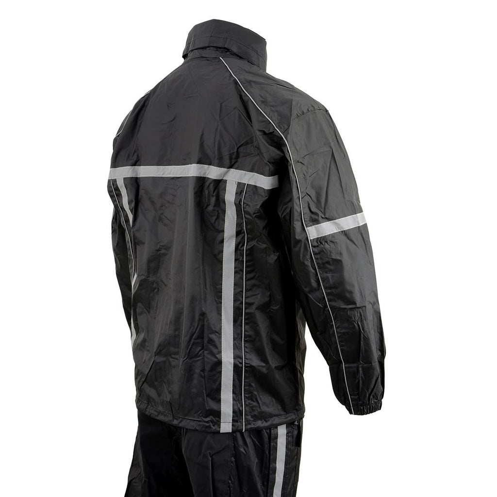 Milwaukee Leather Hi-Vis Motorcycle Rain Suit