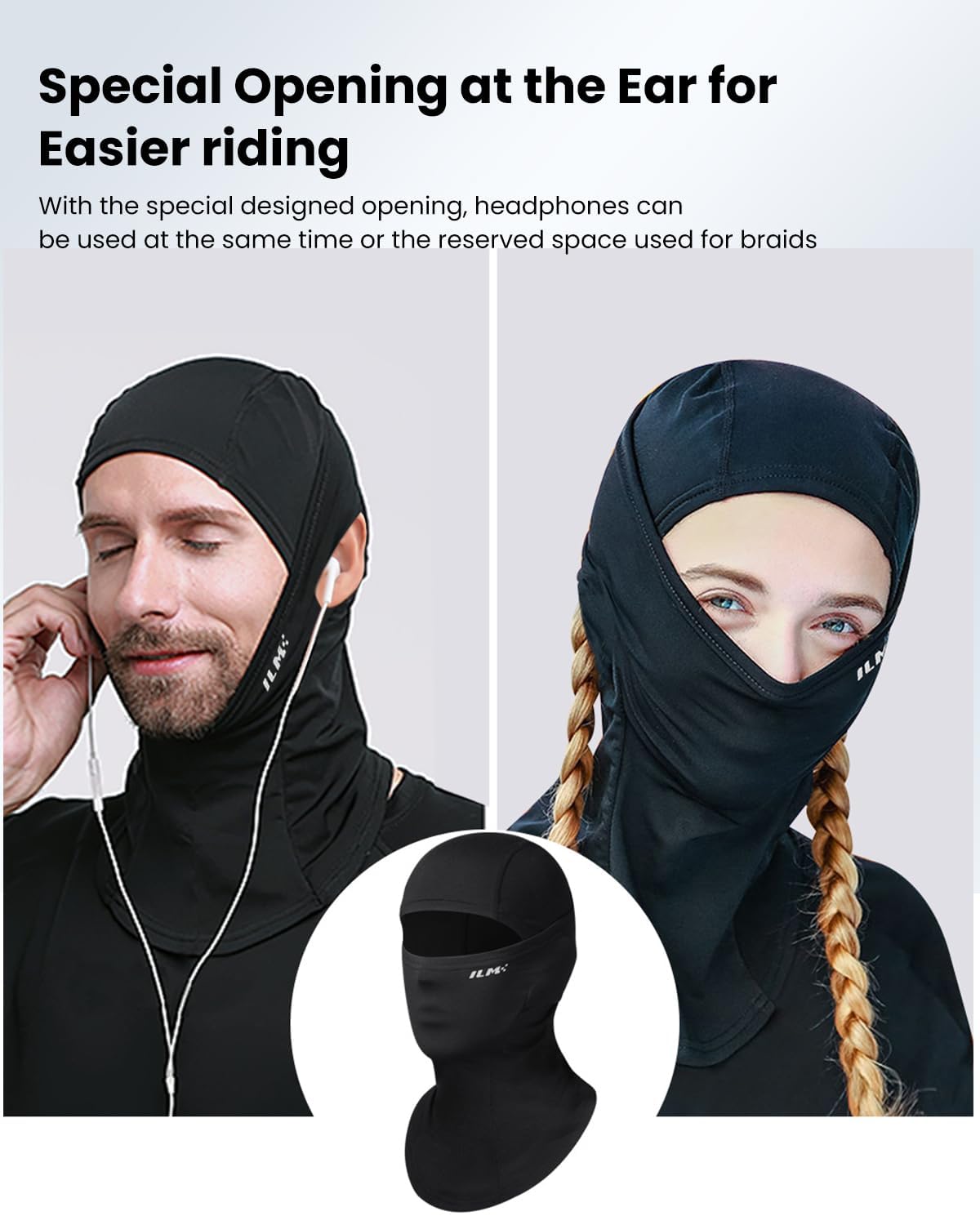 ILM Stretch Motorcycle Balaclava