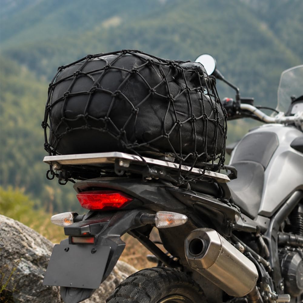 2-Pack Heavy-Duty Motorcycle Cargo Nets