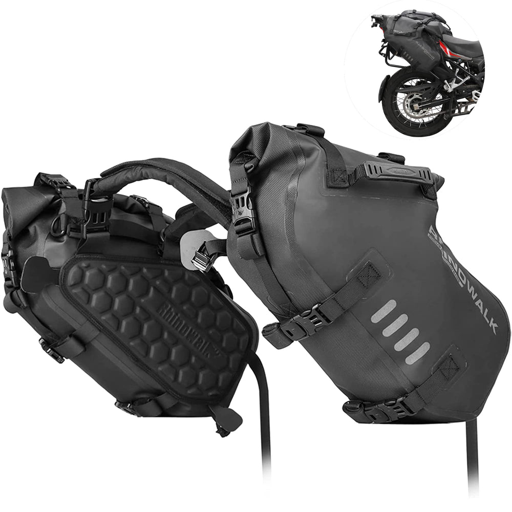 Rhinowalk Waterproof Motorcycle Saddlebags