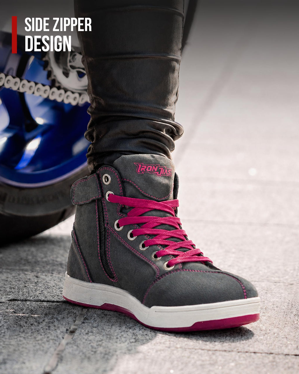 IRON JIA’S Protective Motorcycle Riding Shoes
