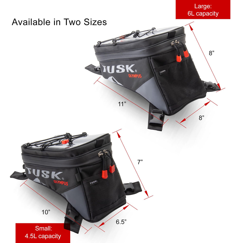 TUSK Olympus 4.5L Motorcycle Tank Bag