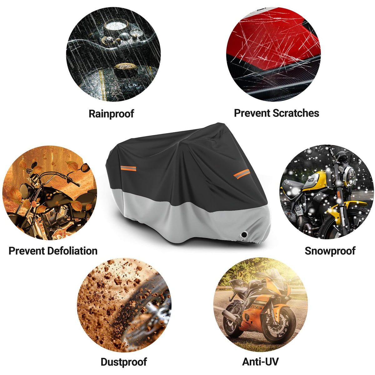 Favoto All-Season Oxford Motorcycle Cover
