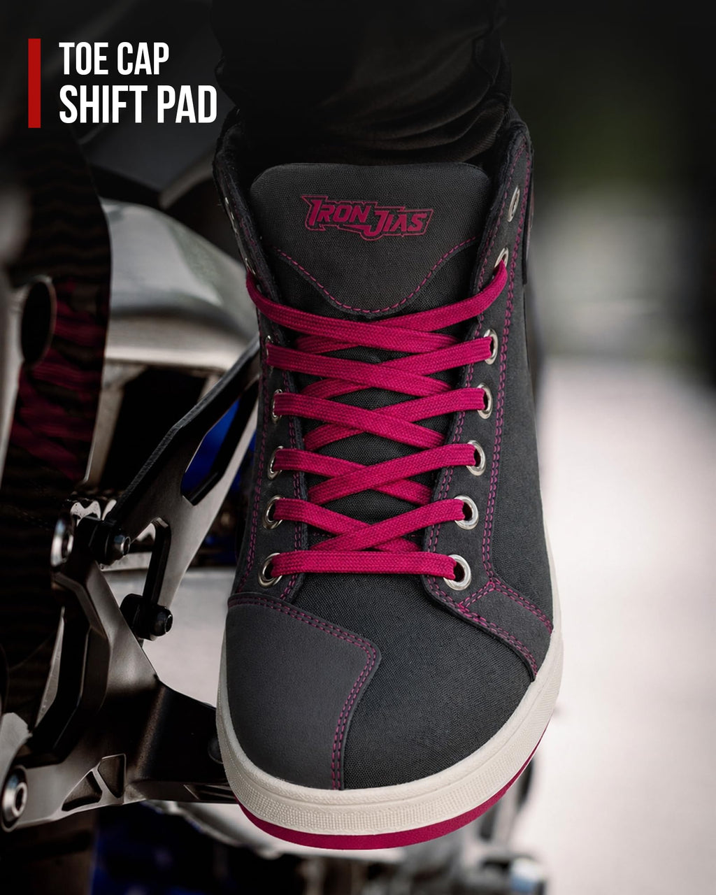 IRON JIA’S Protective Motorcycle Riding Shoes