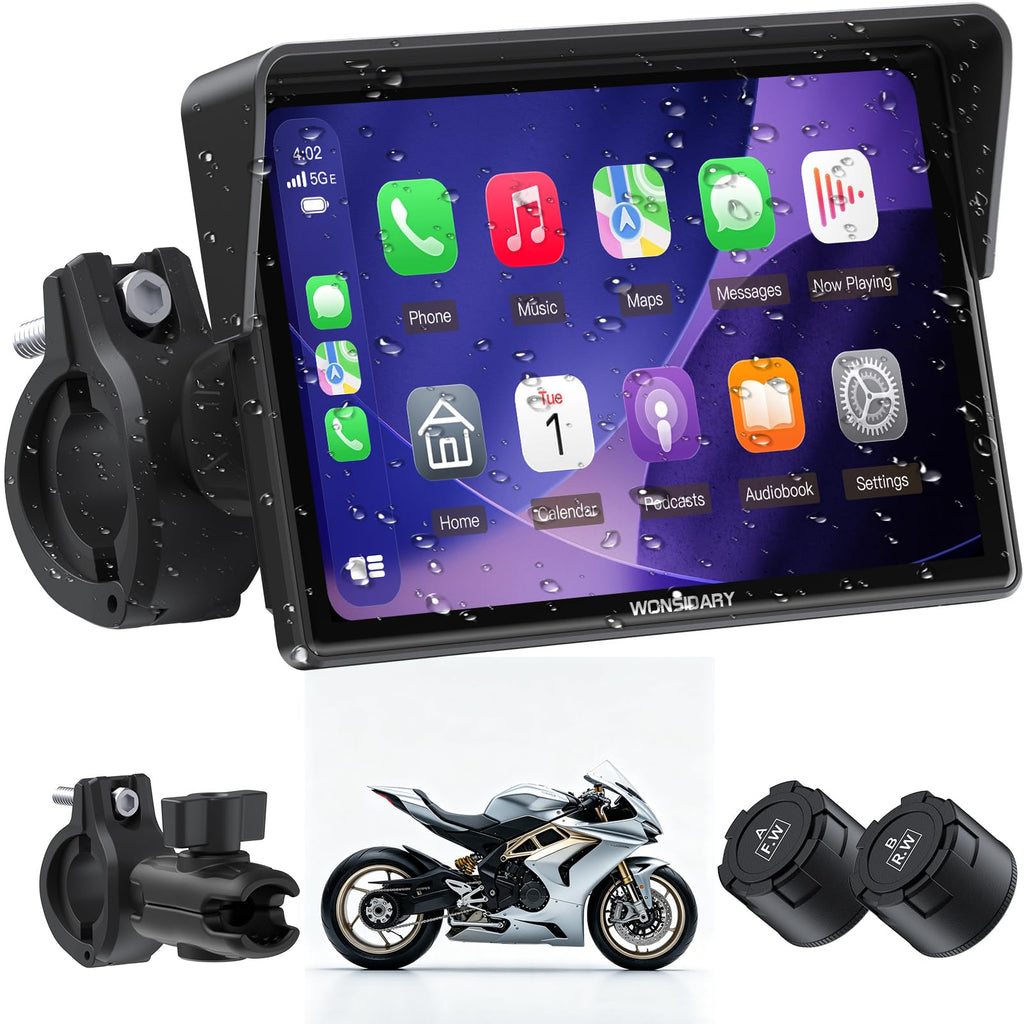 Wonsidary 7-Inch GPS and TPMS Display