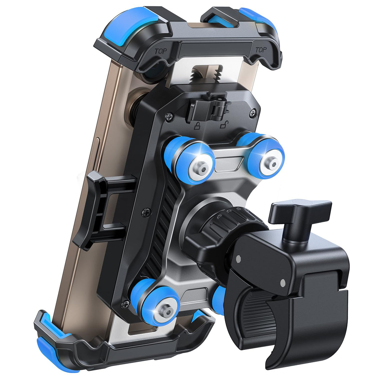JOYROOM Dual-Dampener Motorcycle Phone Mount