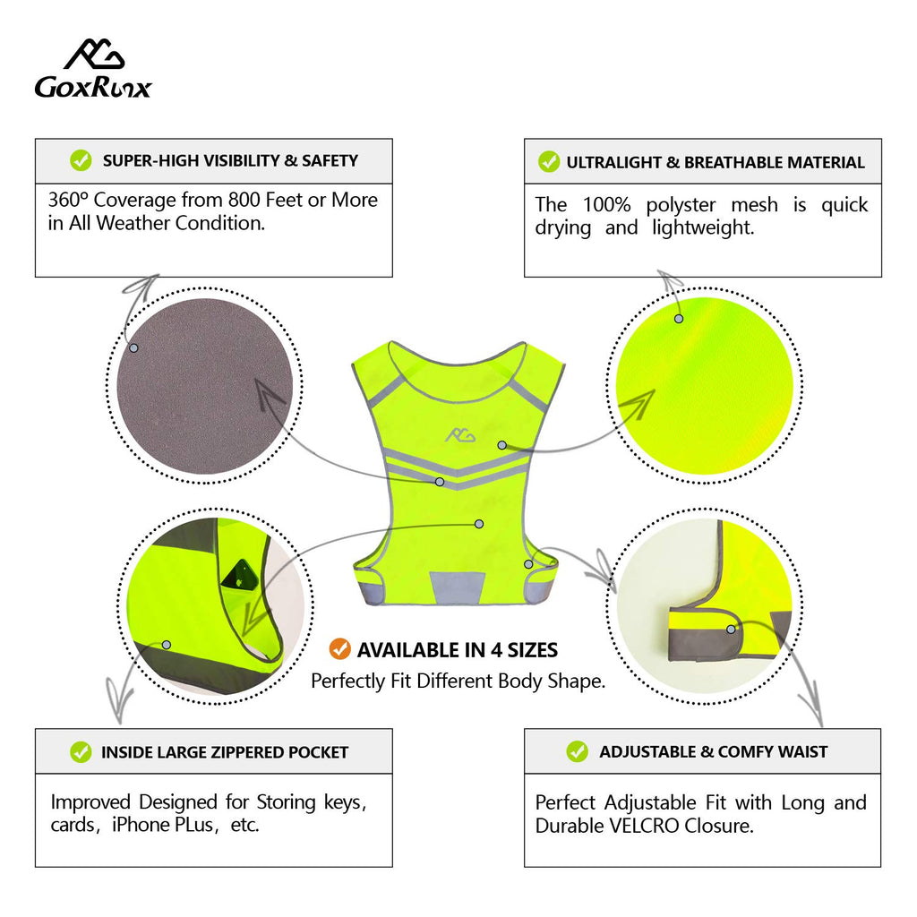 Lightweight Reflective Motorcycle Vest