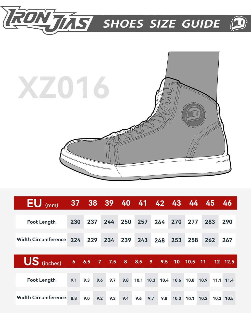 IRON JIA’S Protective Motorcycle Riding Shoes