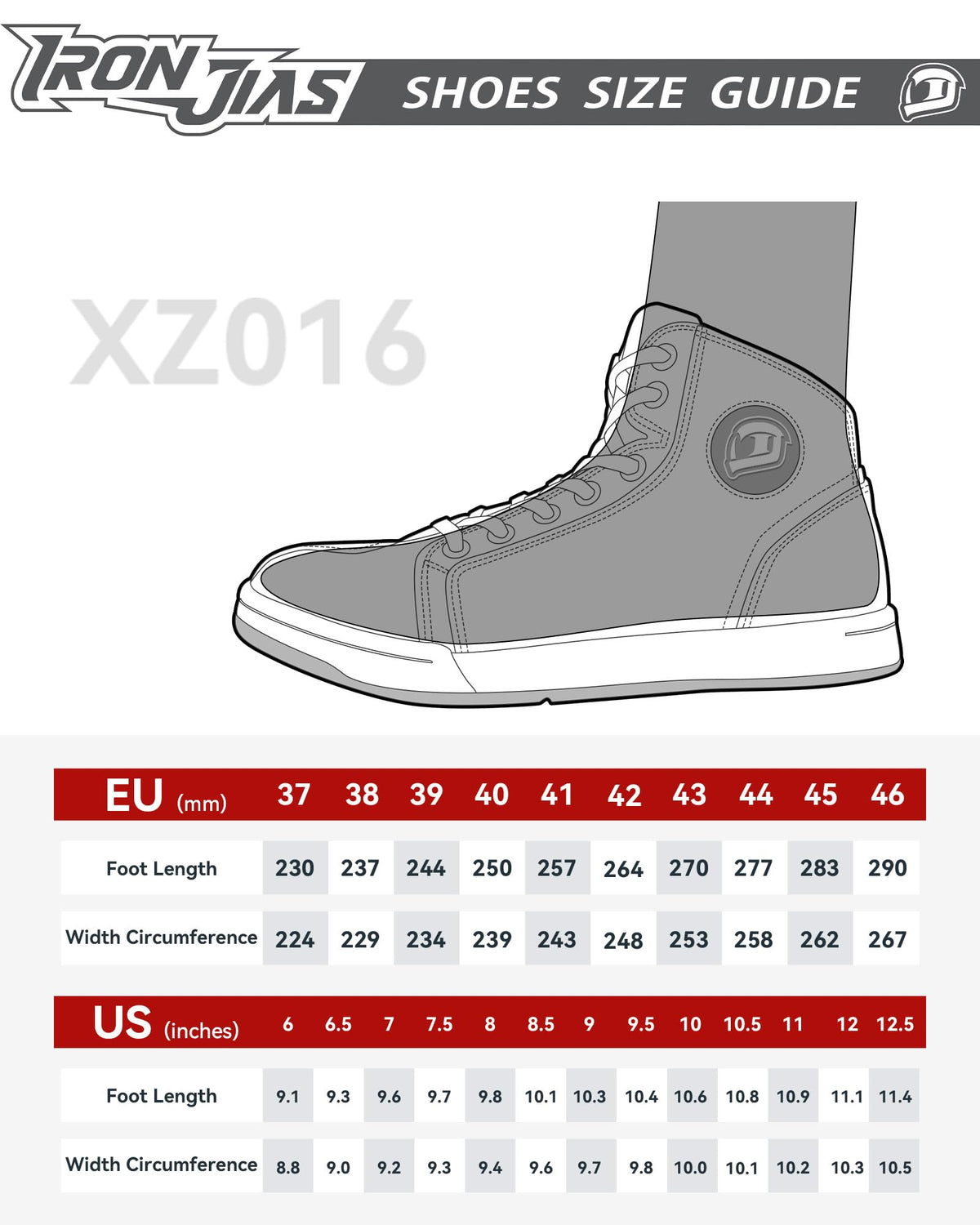 IRON JIA’S Protective Motorcycle Riding Shoes