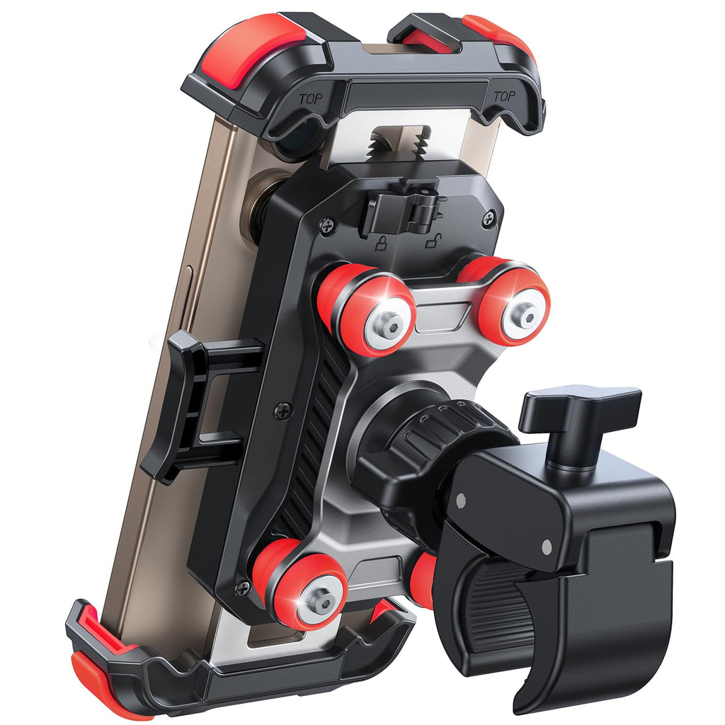 JOYROOM Dual-Dampener Motorcycle Phone Mount