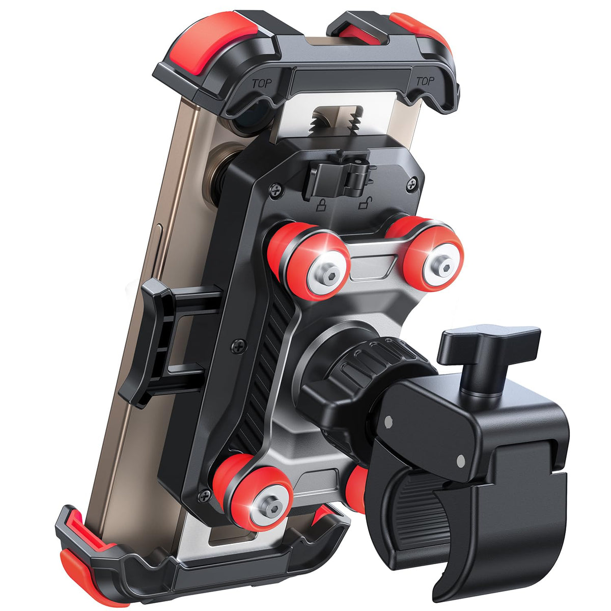 JOYROOM Dual-Dampener Motorcycle Phone Mount