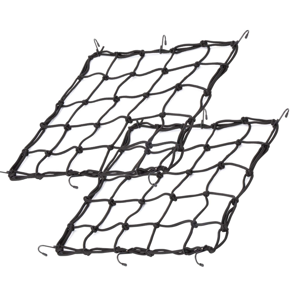 2-Pack Heavy-Duty Motorcycle Cargo Nets