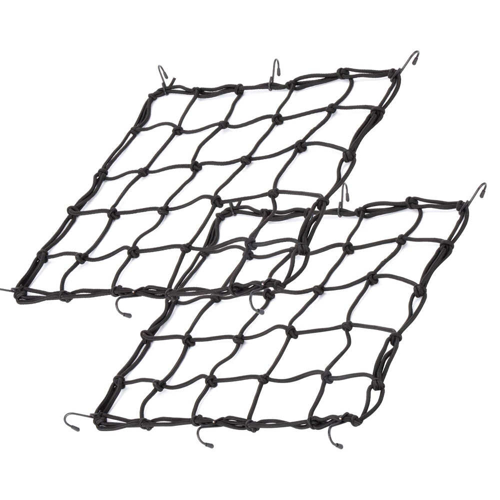 2-Pack Latex Motorcycle Cargo Nets