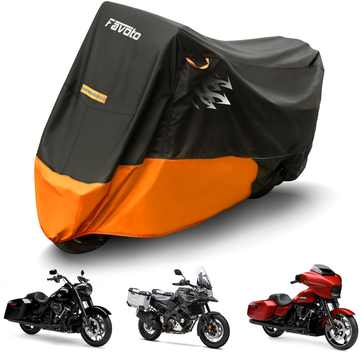 Favoto 420D Harley-Davidson Motorcycle Cover
