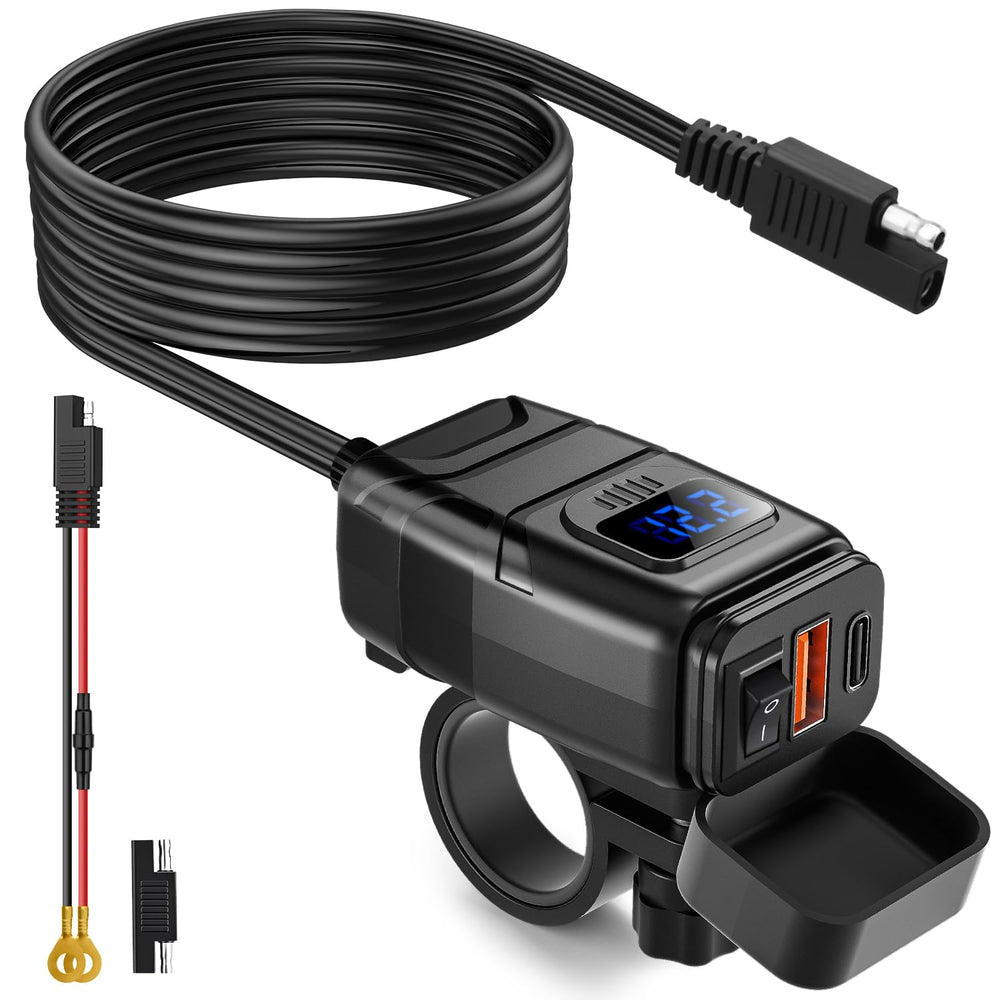 EXTRACTME SAE USB-C and USB-A Charger