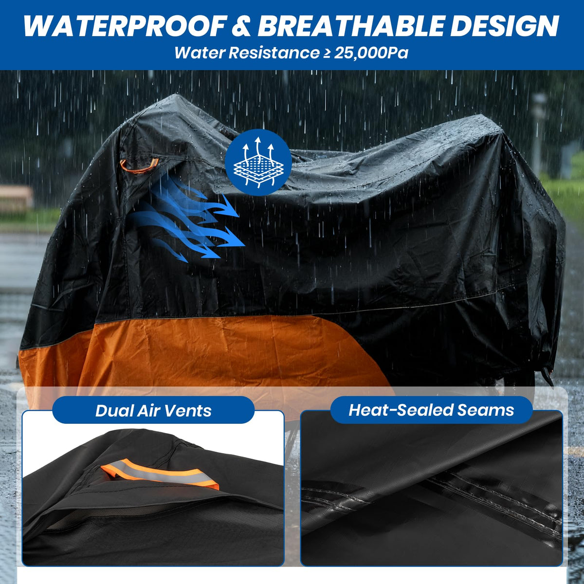 Favoto 420D Harley-Davidson Motorcycle Cover