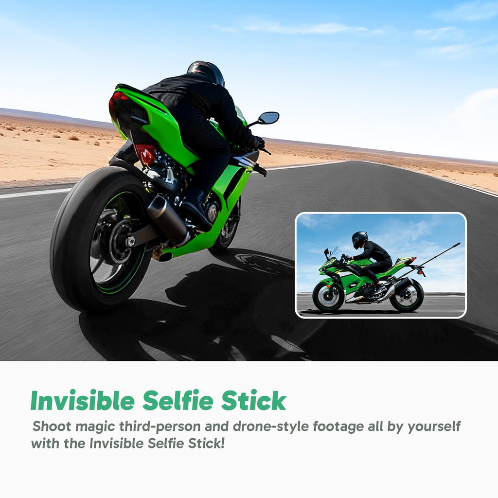 AKASO 360 Motorcycle Action Camera Combo