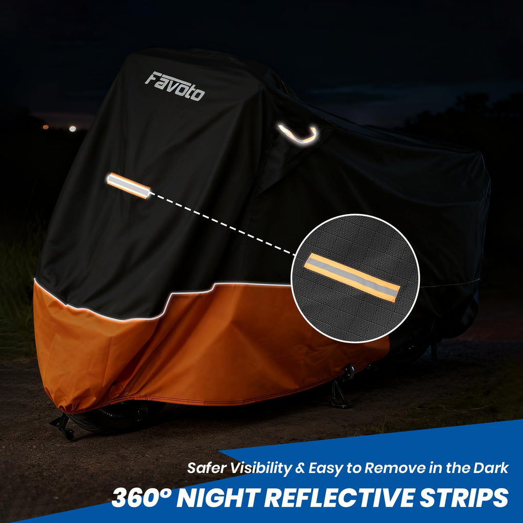 Favoto 420D Harley-Davidson Motorcycle Cover
