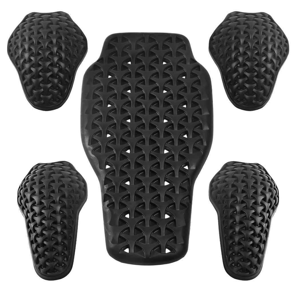 5-Piece Motorcycle Jacket Armor Insert Set