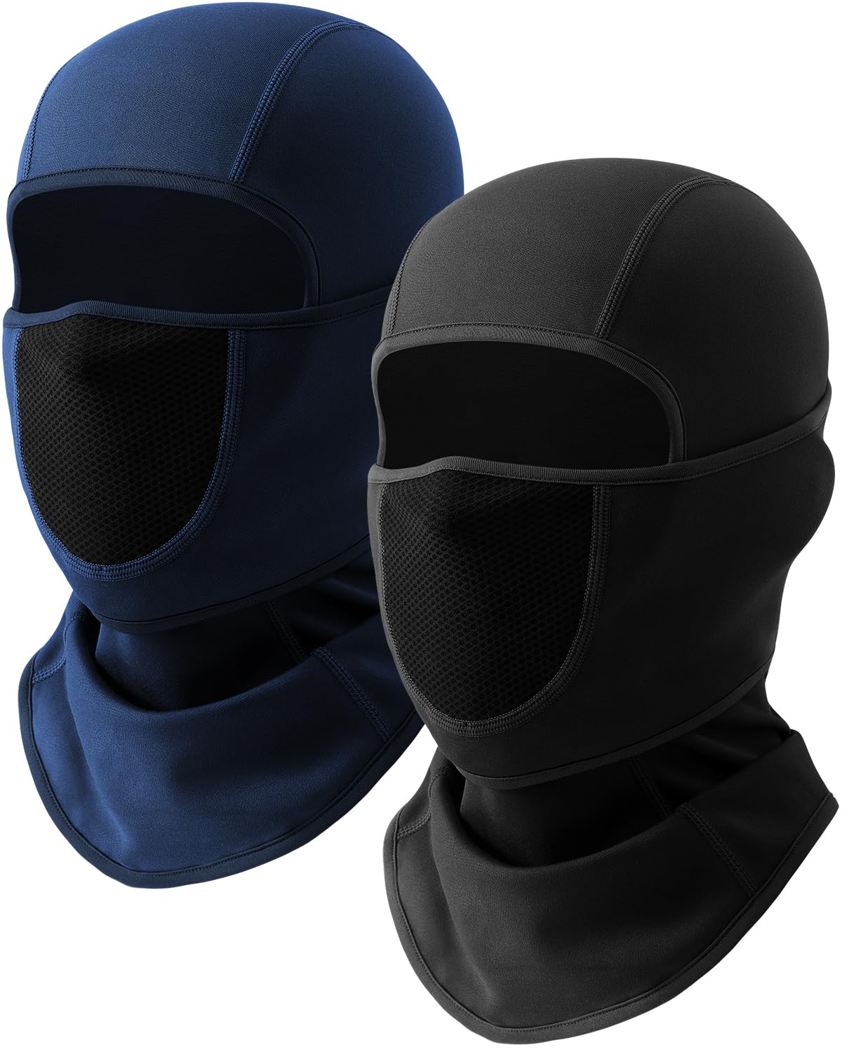 Movable-Face Fleece Motorcycle Balaclava