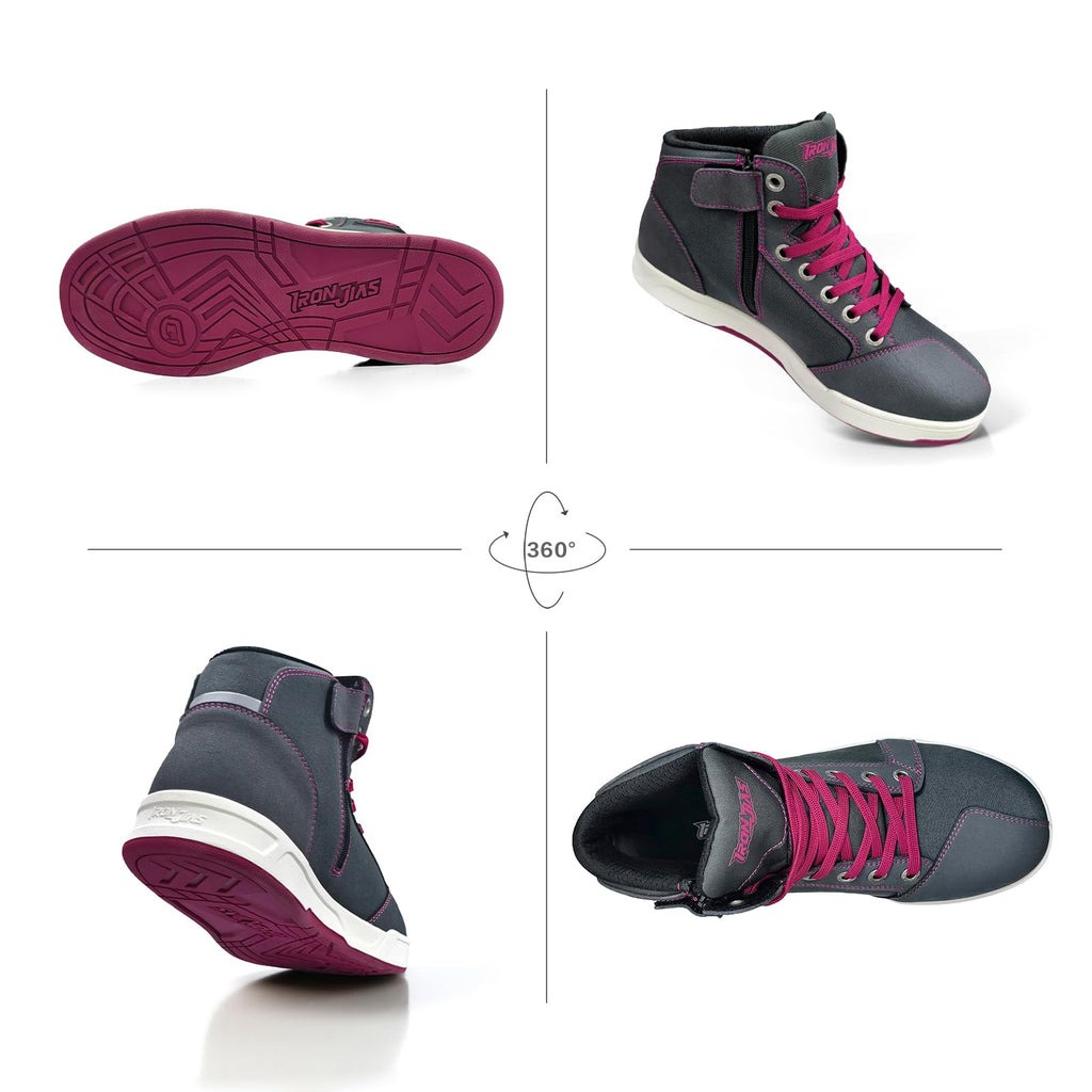 IRON JIA’S Protective Motorcycle Riding Shoes