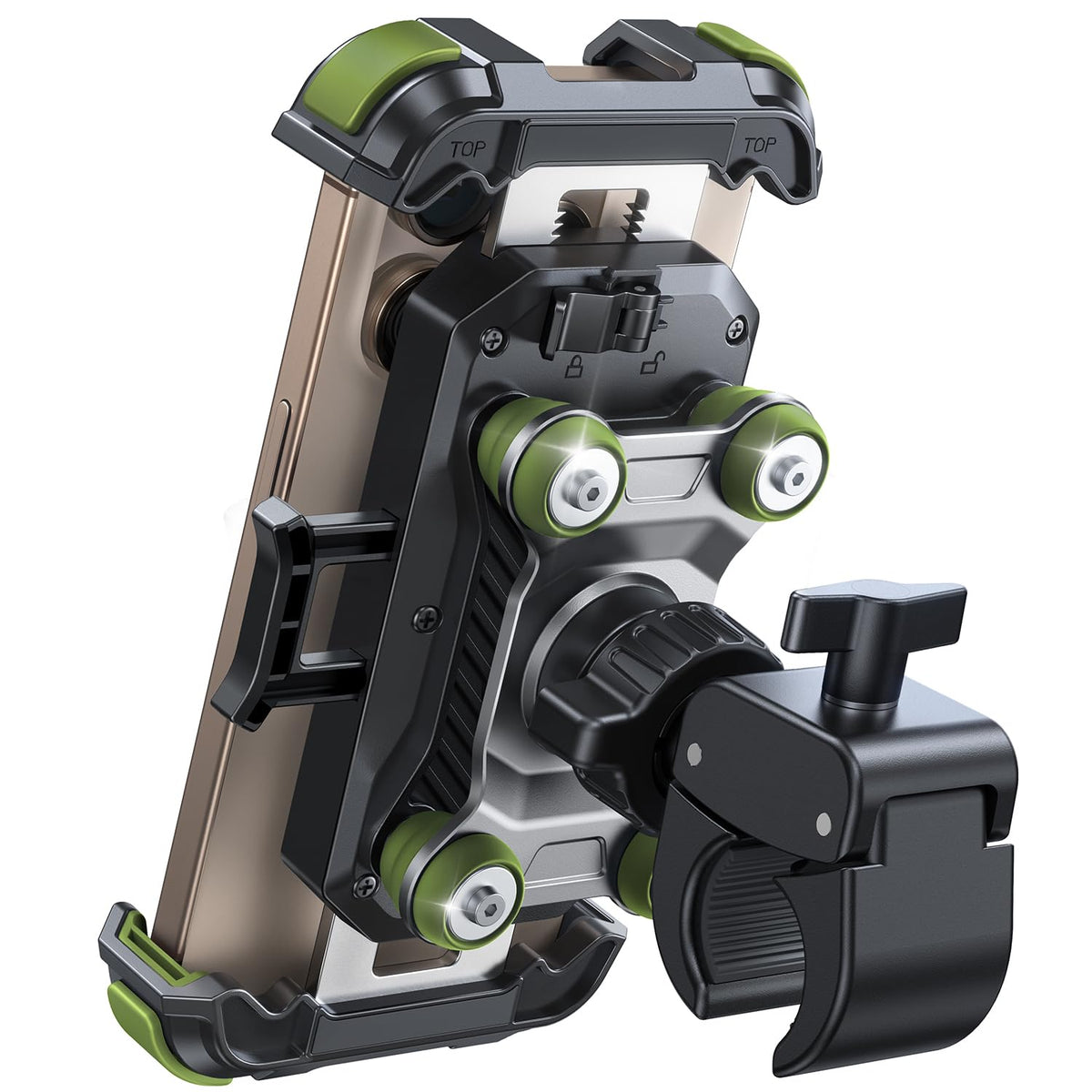JOYROOM Dual-Dampener Motorcycle Phone Mount