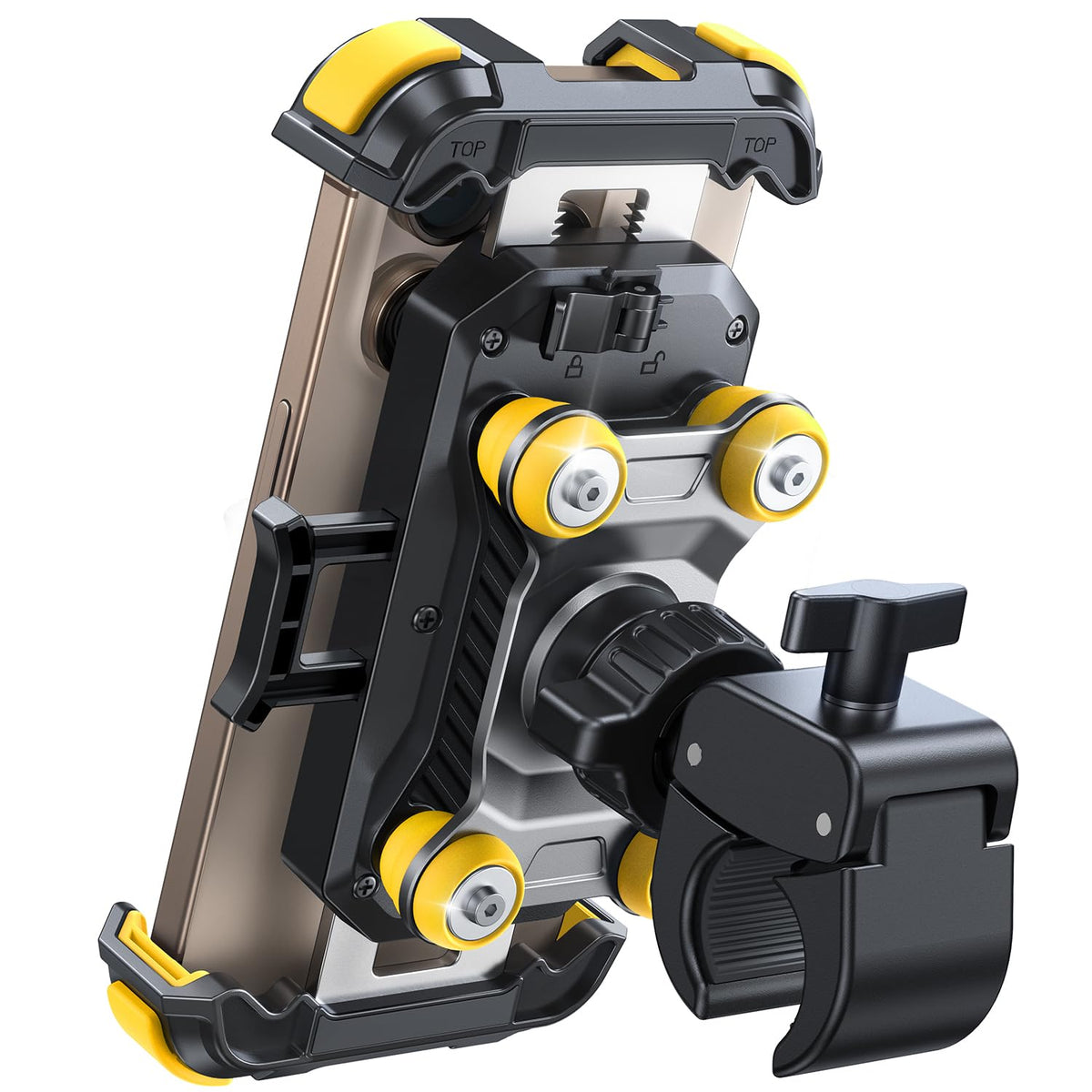 JOYROOM Dual-Dampener Motorcycle Phone Mount