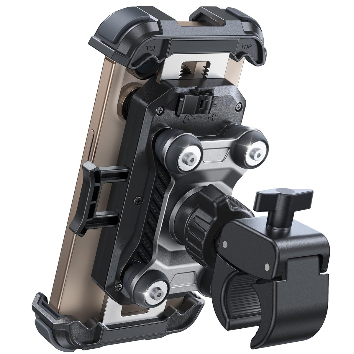 JOYROOM Dual-Dampener Motorcycle Phone Mount