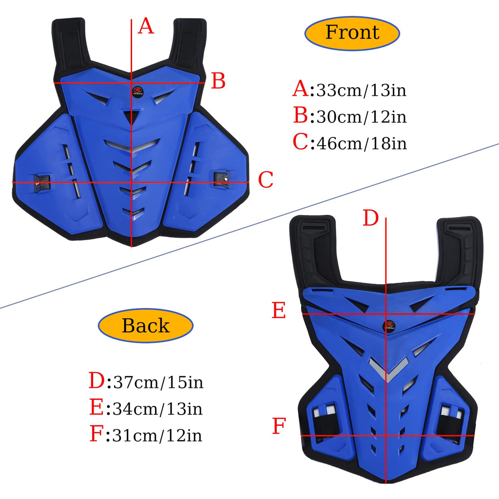 Motorcycle Chest and Back Armor Vest