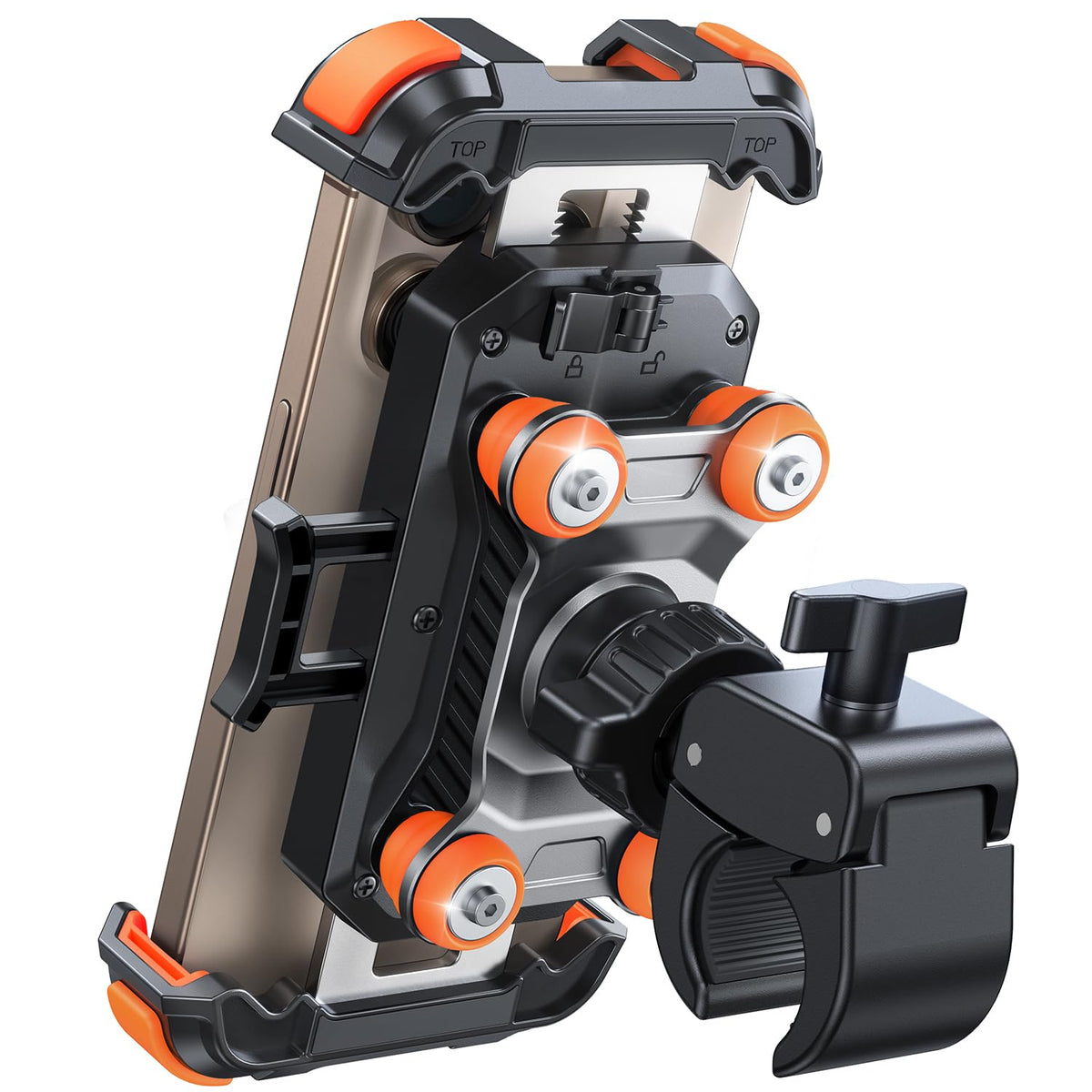 JOYROOM Dual-Dampener Motorcycle Phone Mount